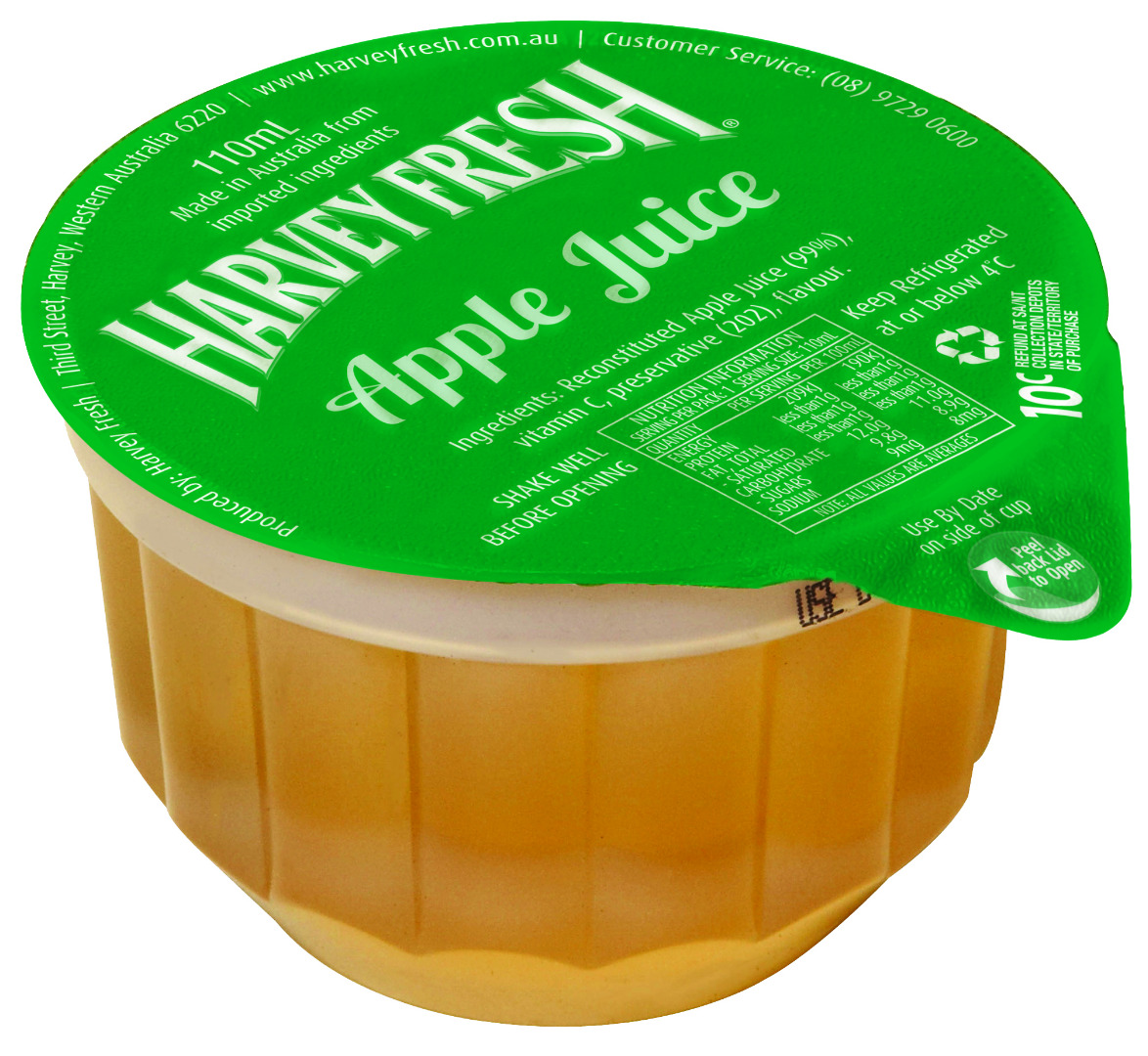 Apple Juice 110ml • Harvey Fresh